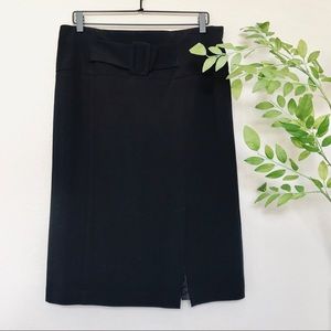 Worthington Stretch Black Pencil Skirt